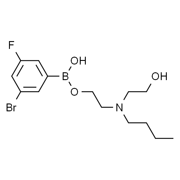 3-Bromo-5-fluorophenylboronic acid N-butyldiethanolamine ester