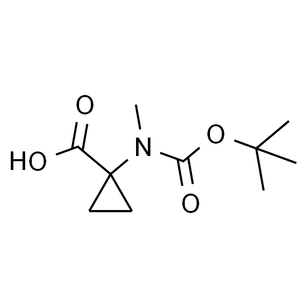 1-((叔丁氧羰基)(甲基)氨基)环丙烷-1-羧酸
