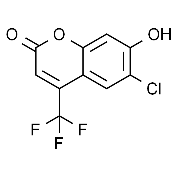 6-氯-7-羟基-4-(三氟甲基)-2H-苯并吡喃-2-酮