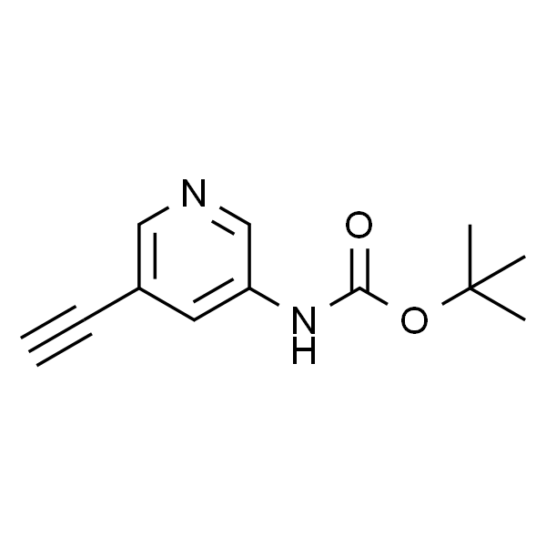 (5-炔基吡啶-3-基)氨基甲酸叔丁酯