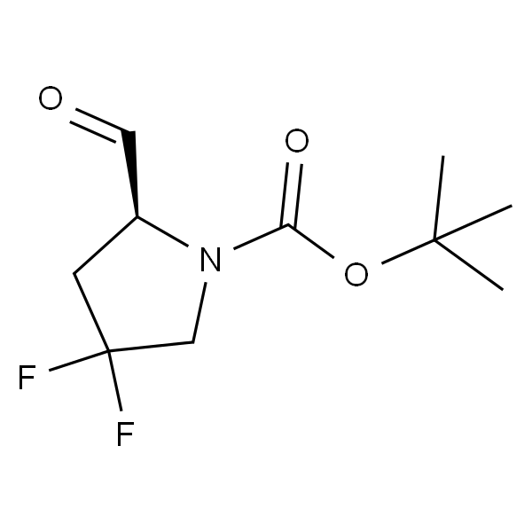 (2S)-4,4-二氟-2-甲酰基吡咯烷-1-羧酸叔丁酯
