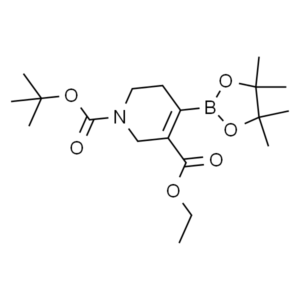 1-(叔丁基)3-乙基4-(4,4,5,5-四甲基-1,3,2-二噁硼烷-2-yl)-5,6-二氢吡啶-1,3(2H)-二羧酸盐