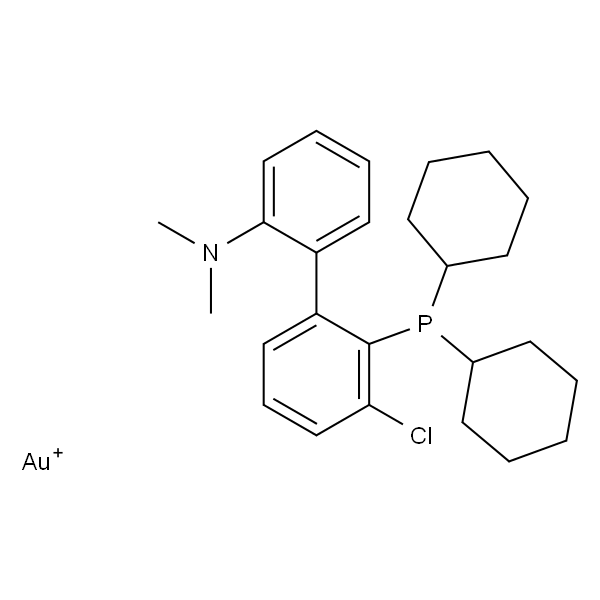 氯[2-(二环己基膦基)-2''-(N,N-二甲基氨基))-1,1''-联苯]金(I)