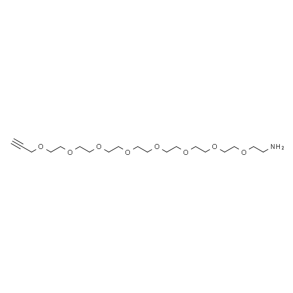Propargyl-PEG8-NH2