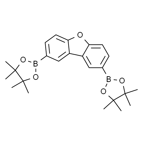 2,8-双(4,4,5,5-四甲基-1,3,2-二氧硼杂环戊烷-2-基)二苯并[b,d]呋喃
