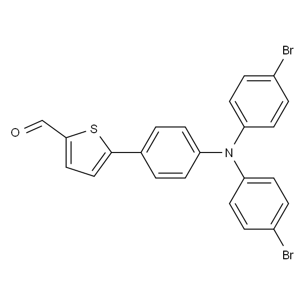 5-(4-(双(4-溴苯基)氨基)苯基)噻吩-2-甲醛