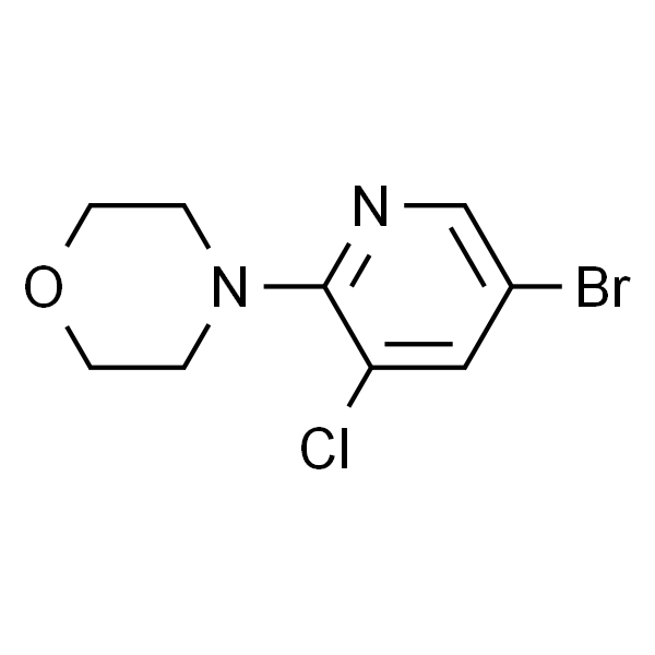 4-(5-溴-3-氯-2-吡啶基)吗啉