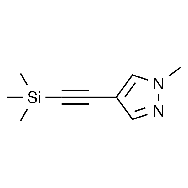 1-甲基-4-((三甲基甲硅烷基)乙炔基)-1H-吡唑