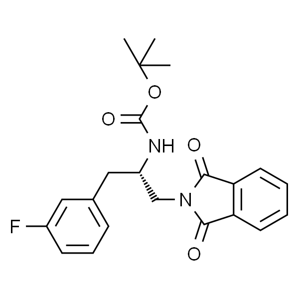 (S)-(1-(1,3-二氧代异吲哚啉-2-基)-3-(3-氟苯基)丙烷-2-基)氨基甲酸叔丁酯