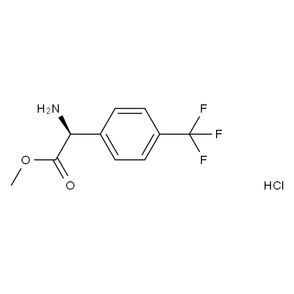 (S)-甲基2-氨基-2-(4-(三氟甲基)苯基)乙酸盐酸盐