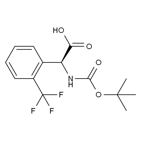 (S)-2-(叔丁氧羰基)氨基)-2-(2-(三氟甲基)苯基)乙酸
