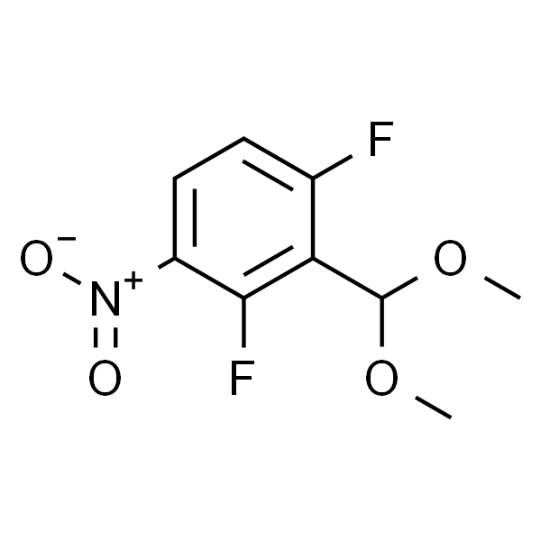 1,3-二氟-2-(二甲氧基甲基)-4-硝基苯