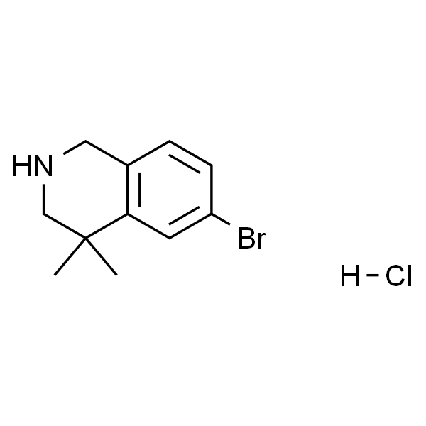 6-溴-4,4-二甲基-1,2,3,4-四氢异喹啉盐酸盐