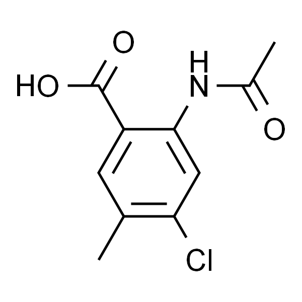 2-acetamido-4-chloro-5-methylbenzoic acid
