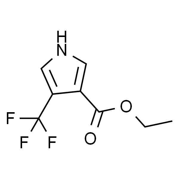 4-(三氟甲基)-1H-吡咯-3-羧酸乙酯