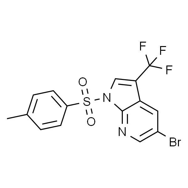 5-溴-1-甲苯磺酰基-3-(三氟甲基)-1H-吡咯并[2,3-b]吡啶