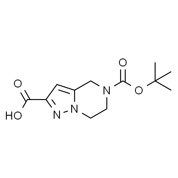 5-(叔丁氧基羰基)-4,5,6,7-四氢吡唑并[1,5-a]吡嗪-2-甲酸