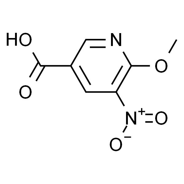 6-甲氧基-5-硝基-3-吡啶羧酸