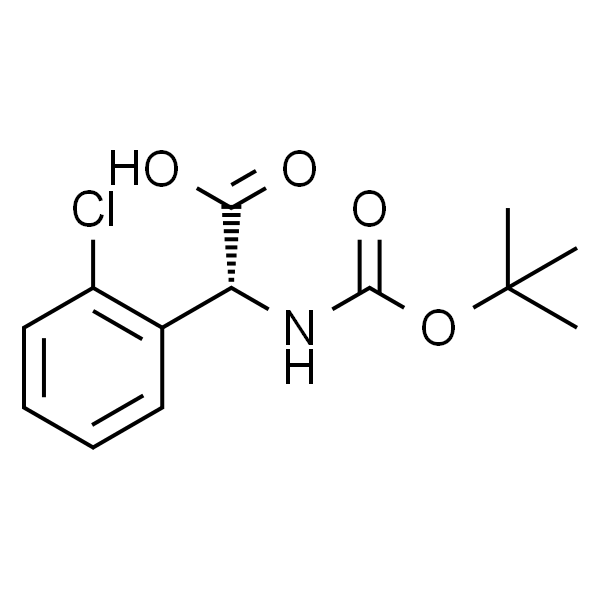 (R)-2-((叔丁氧羰基)氨基)-2-(2-氯苯基)乙酸