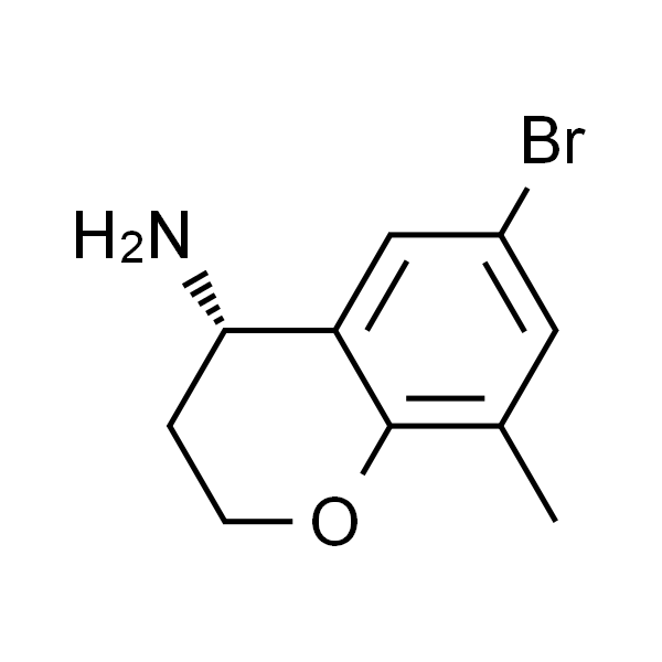 (S)-6-溴-8-甲基苯并二氢吡喃-4-胺