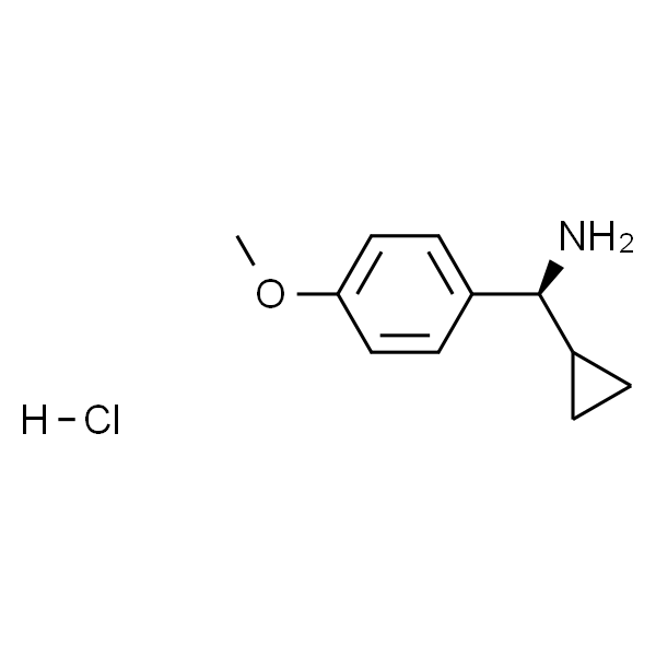 (S)-环丙基(4-甲氧基苯基)甲胺盐酸盐