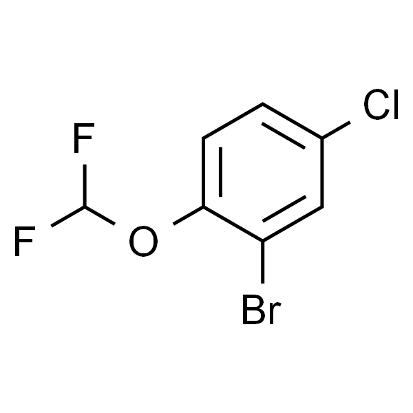 2-溴-4-氯-1-(二氟甲氧基)苯