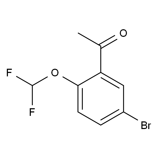 1-[5-溴-2-(二氟甲氧基)苯基]乙烷-1-酮