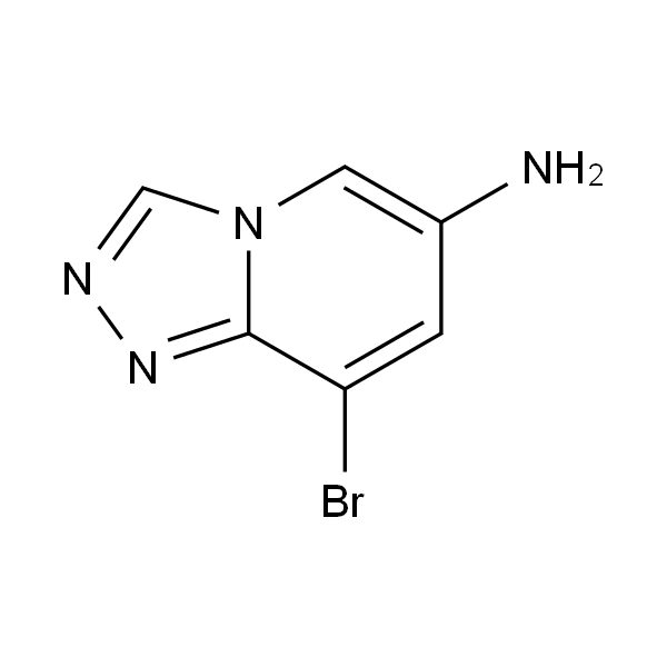 8-溴-[1,2,4]三唑并[4,3-a]吡啶-6-胺