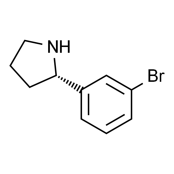 (S)-2-(3-溴苯基)吡咯烷
