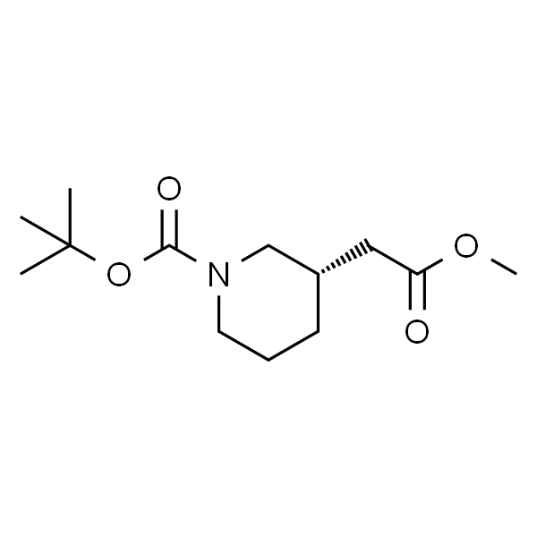 (S)-3-(2-甲氧基-2-氧代乙基)哌啶-1-羧酸叔丁酯