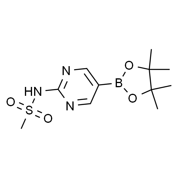 N-(5-(4,4,5,5-Tetramethyl-1,3,2-dioxaborolan-2-yl)pyrimidin-2-yl)methanesulfonamide