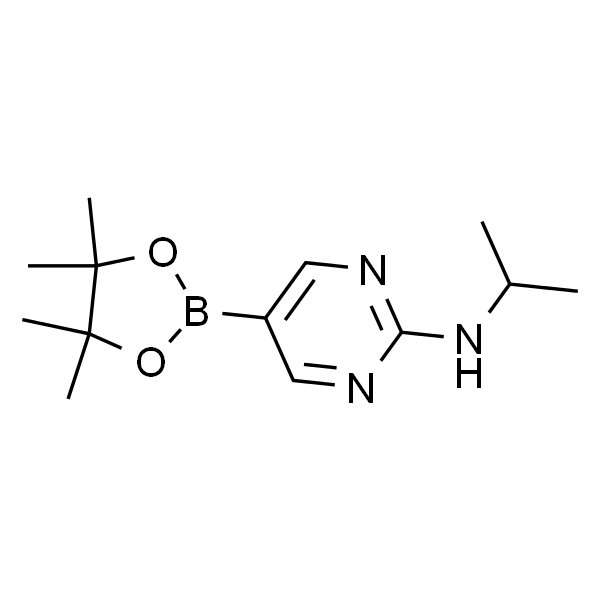 N-异丙基-5-(4,4,5,5-四甲基-1,3,2-二氧杂环戊硼烷-2-基)嘧啶-2-胺