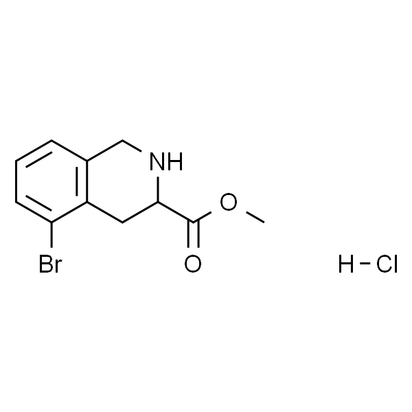 甲基5-溴-1,2,3,4-四氢异喹啉-3-羧酸盐酸盐