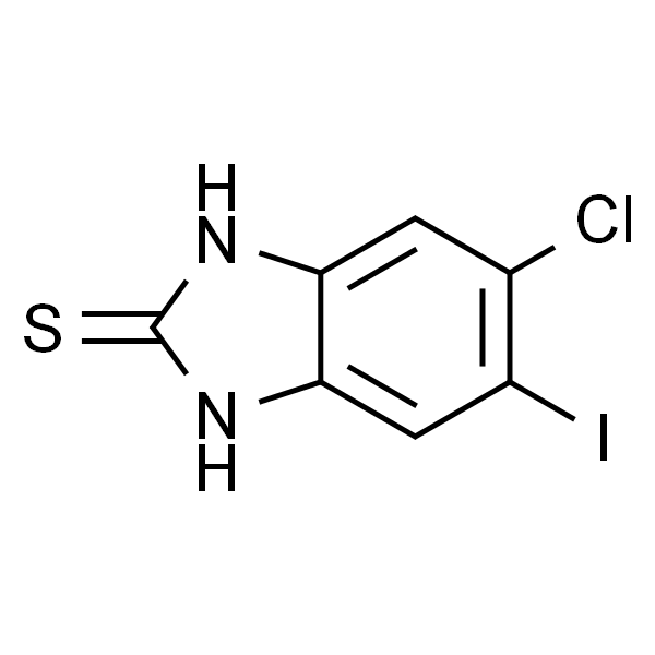 5-氯-6-碘-1H-苯并[d]咪唑-2(3H)-硫酮