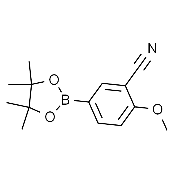 2-甲氧基-5-(4,4,5,5-四甲基-1,3,2-二氧杂硼杂环戊烷-2-基)苯甲腈