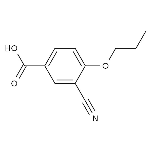 3-氰基-4-丙氧基苯甲酸