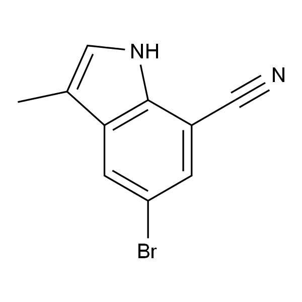 5-溴-3-甲基-1H-吲哚-7-甲腈