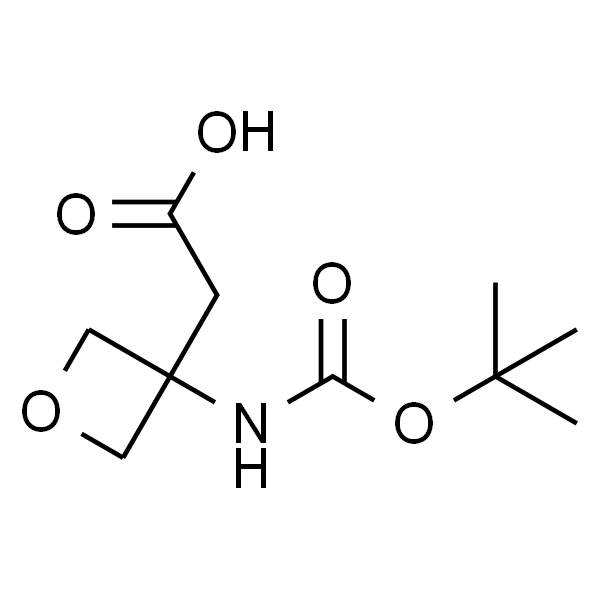 2-(3-((叔丁氧基羰基)氨基)氧杂环丁烷-3-基)乙酸