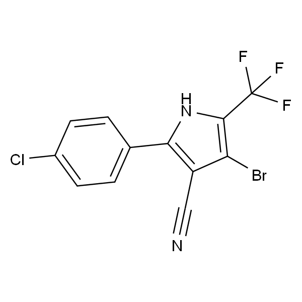 4-溴-2-(4-氯苯基)-5-三氟甲基-1H-吡咯-3-甲腈