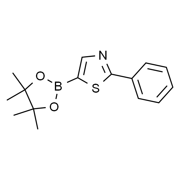 2-苯基-5-(4,4,5,5-四甲基-1,3,2-二氧硼杂环戊烷-2-基)噻唑