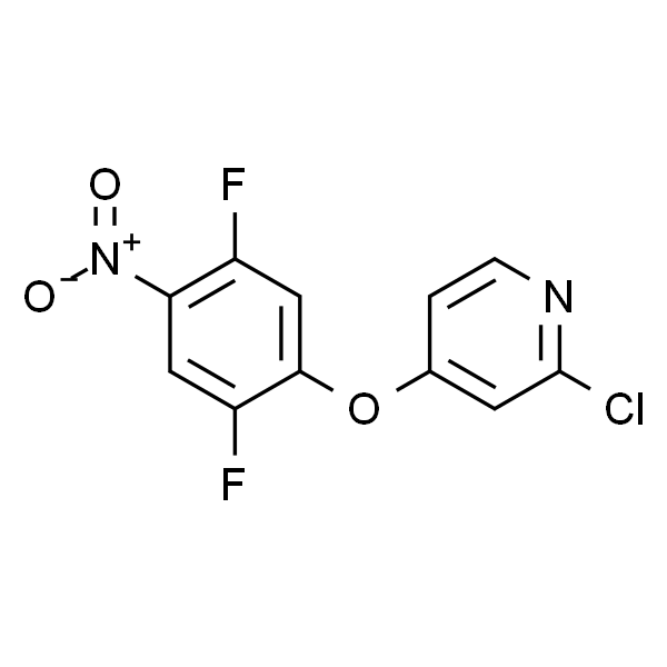 2-氯-4-(2，5-二氟-4-硝基苯氧基)吡啶