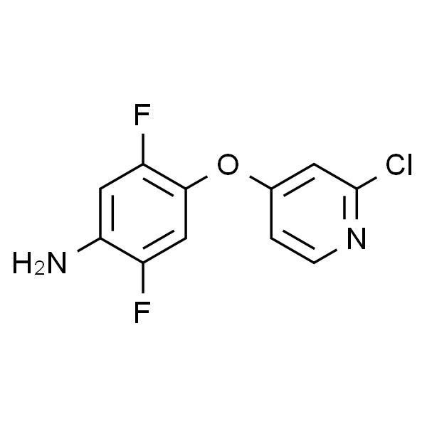 Benzenamine, 4-[(2-chloro-4-pyridinyl)oxy]-2,5-difluoro-