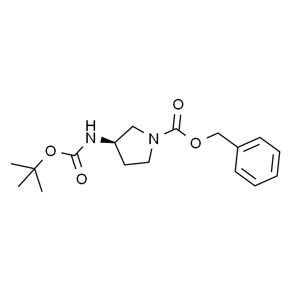 (R)-3-叔丁氧羰基氨基吡咯烷-1-甲酸苄酯