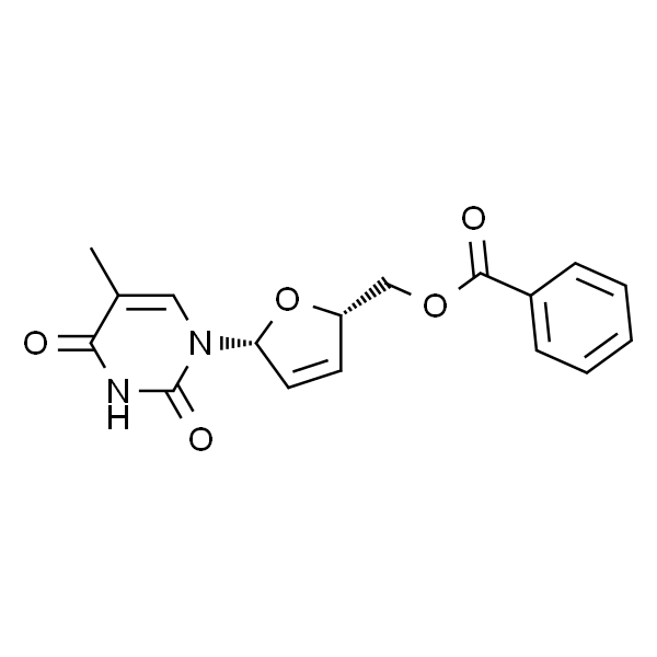 5'-苯甲酰基-2',3'-二脱氢-3'-脱氧胸腺嘧啶