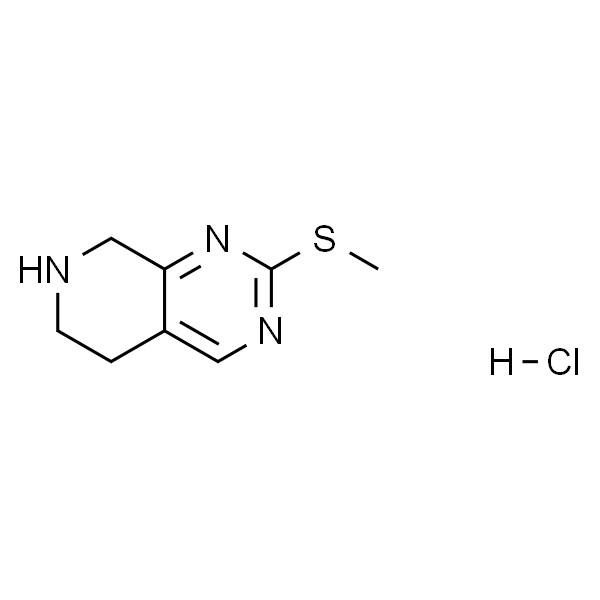2-甲硫基-5，6，7，8-四氢吡啶并[3，4-d]嘧啶盐酸盐