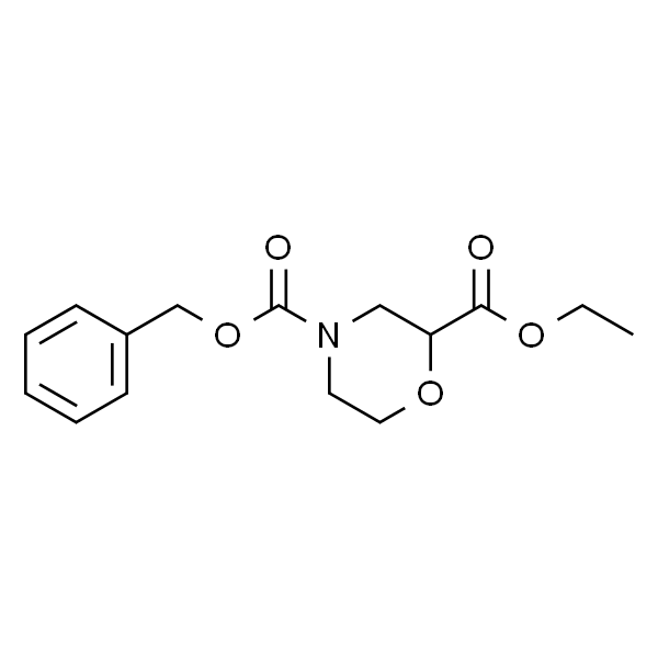 N-Cbz-吗啉-2-甲酸乙酯