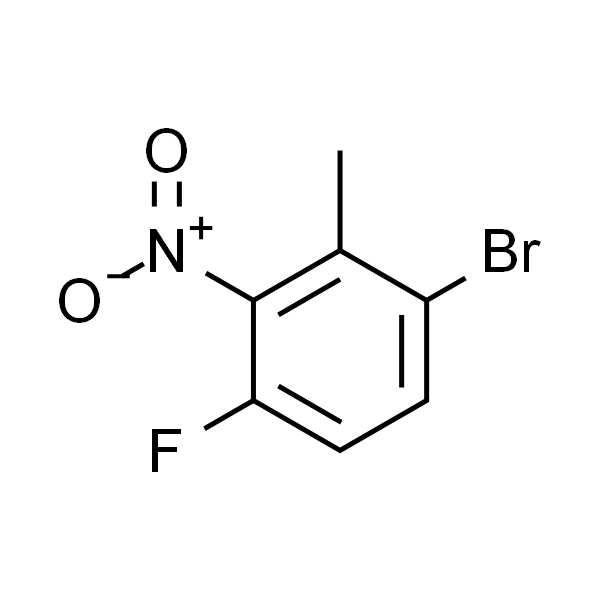 1-溴-4-氟-2-甲基-3-硝基苯