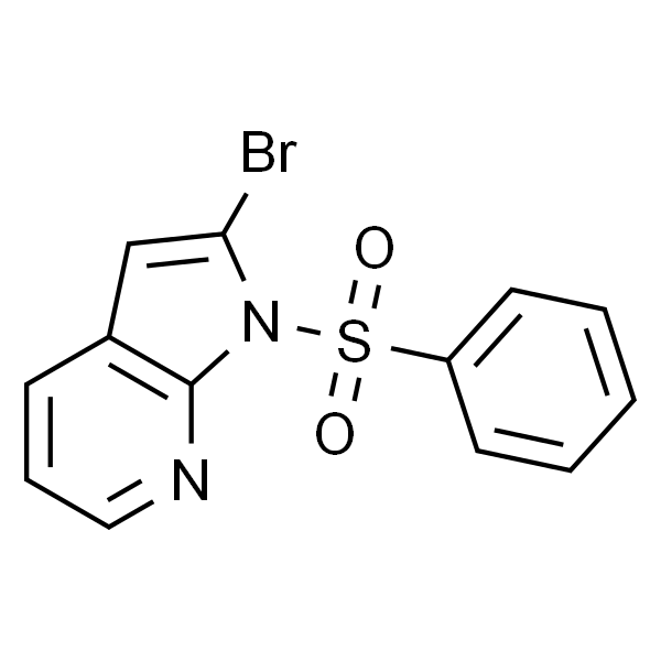 2-溴-1-(苯基磺酰基)-1H-吡咯并[2,3-b]吡啶