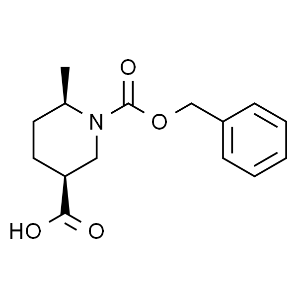 (3S,6R)-1-((苄氧基)羰基)-6-甲基哌啶-3-羧酸