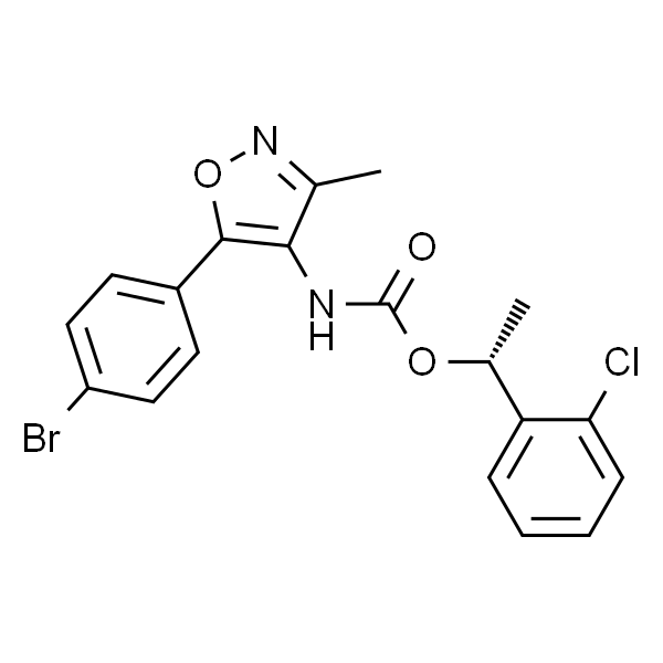 (R)-1-(2-chlorophenyl)ethyl (5-(4-bromophenyl)-3-methylisoxazol-4-yl)carbamate